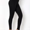 Black High Waist Super Elastic Legging