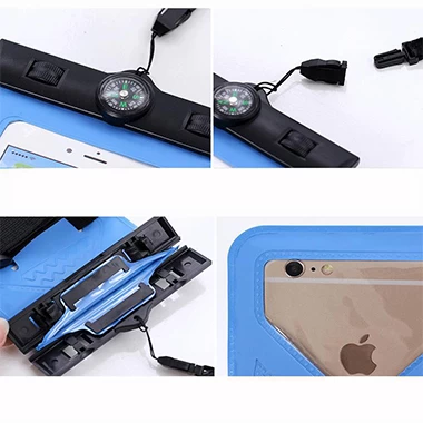 Multiway Contrast Sealed Transparent Phone Case - Image 2