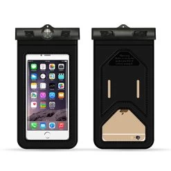 Multiway Contrast Sealed Transparent Phone Case