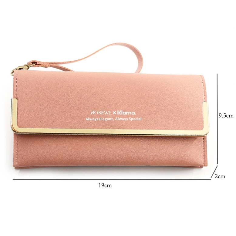 Dusty Pink Magnetic Card Bag&wallet - Image 2