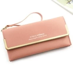 Dusty Pink Magnetic Card Bag&wallet
