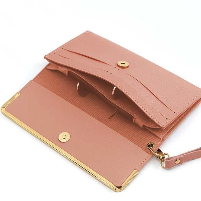 Dusty Pink Magnetic Card Bag&wallet - Image 3
