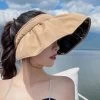 Light Camel Foldable Sun Visor Hat