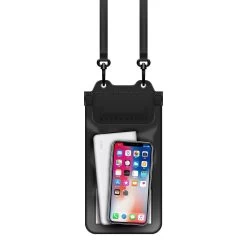 Black One Size Transparent Phone Case