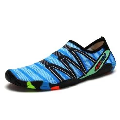 Light Blue Anti Slippery Contrast Water Shoes