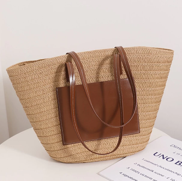 Light Camel Zip Contrast Shoulder Bag - Image 2