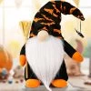 Orange Halloween Print Bat Detail Doll