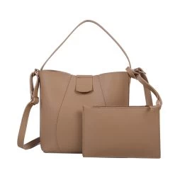 Dark Camel Magnetic Crossbody Bag And Purse