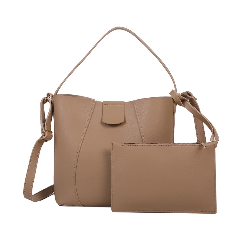 Dark Camel Magnetic Crossbody Bag And Purse