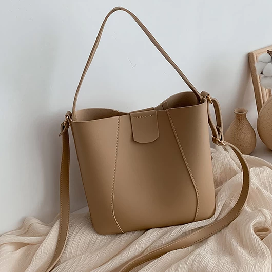 Dark Camel Magnetic Crossbody Bag And Purse - Image 3